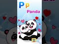 P is for Panda | Easy Alphabet Learning for Kids