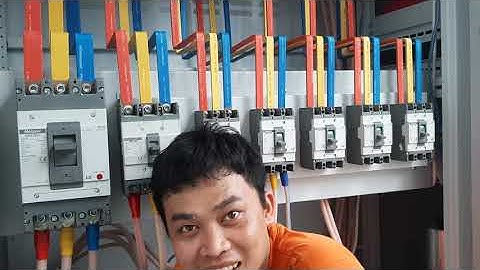 ĐẤU NỐI TỦ PHÂN PHỐI ĐIỆN CHO XƯỞNG CAFE