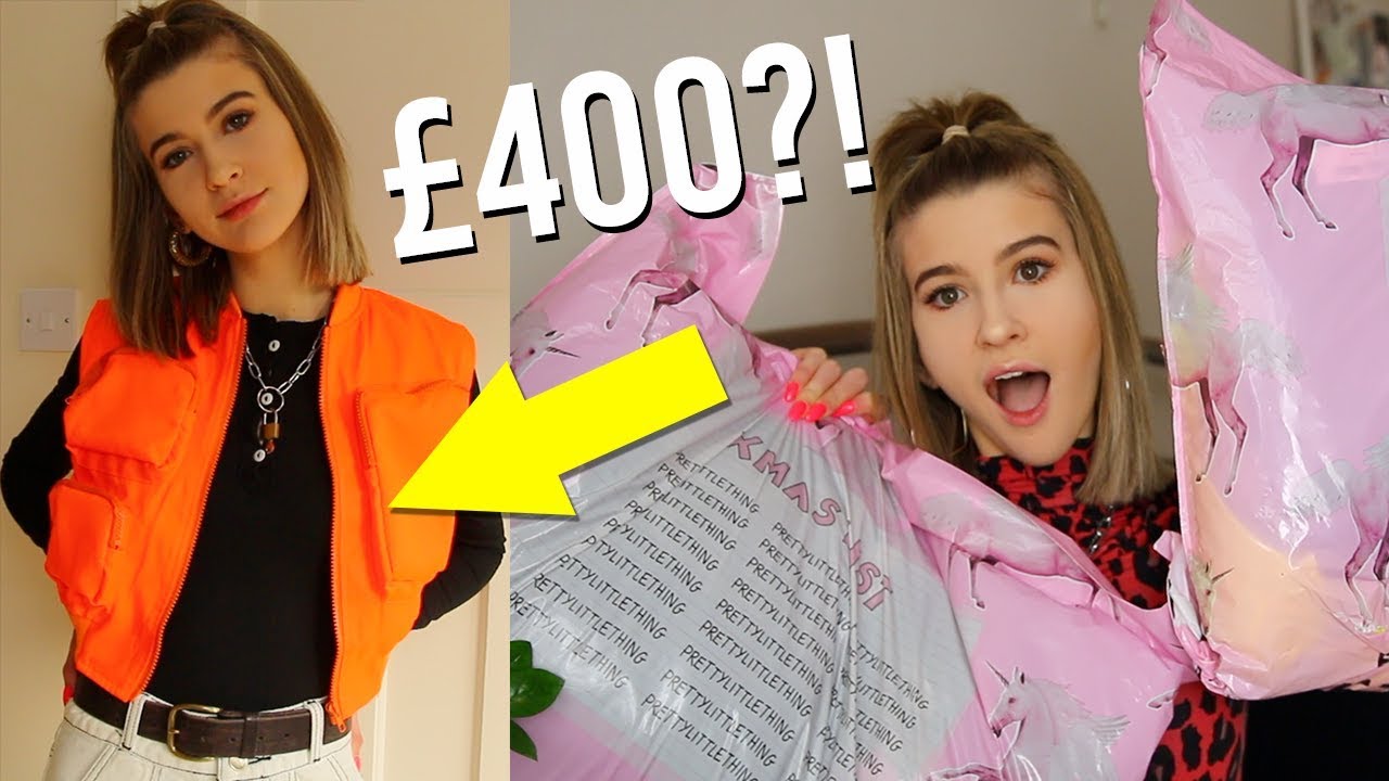 I SPENT £400 ON PRETTYLITTLETHING!? AD
