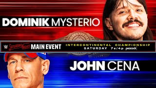 WWE SATURDAY NIGHT'S MAIN EVENT 2025 -- MATCH CARD REMAKE/REPLICA -- PSD & PARTS