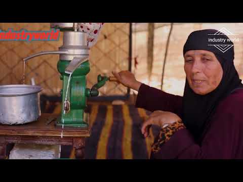 صناعه السمن العربي و استخراج الزبده عند البدو الخليج البدوية سمنة زبدة