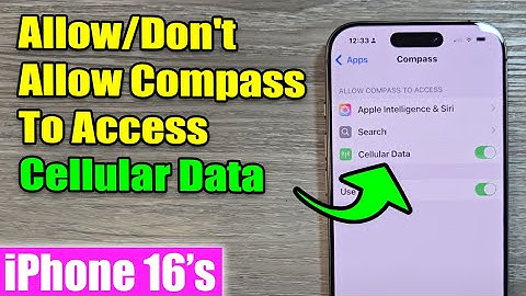 iPhone 16/16 Pro Max: How to Allow/Don