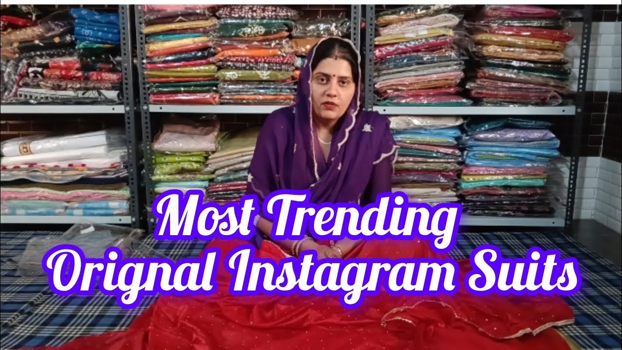Trending Instagram Suits| Trending Partywear Suits Design| Latest Partywear Suits| Instagram Suits