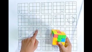 rubix cube art tricks slow motion puzzle solve trick. @AFIKULTECH