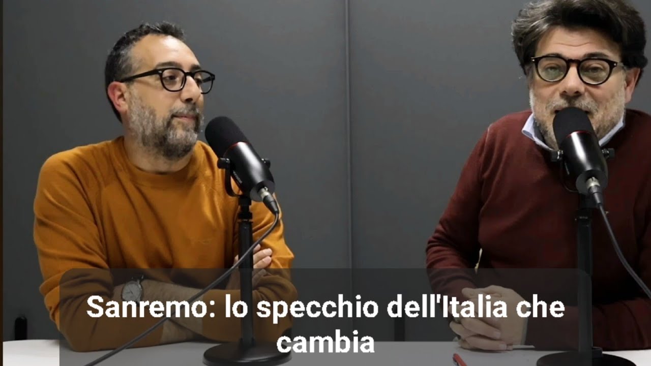 Sanremo:  lo specchio dell'Italia che cambia