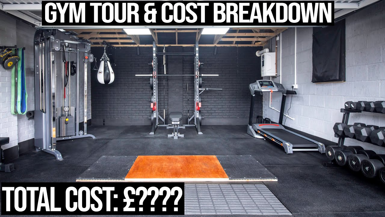 How Much Does A Home Gym Like This Cost Full Tour Youtube