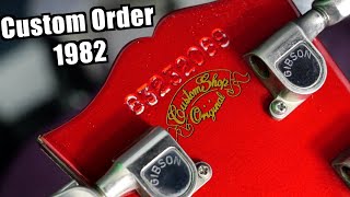 I Found a CRAZY 80s Custom Order! | 1982 Gibson Les Paul Custom 3 Pickup 