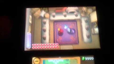 Legend of zelda a link between worlds glitch