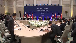 Leaders of South Korea, China and Japan meet for trilateral meeting in Seoul