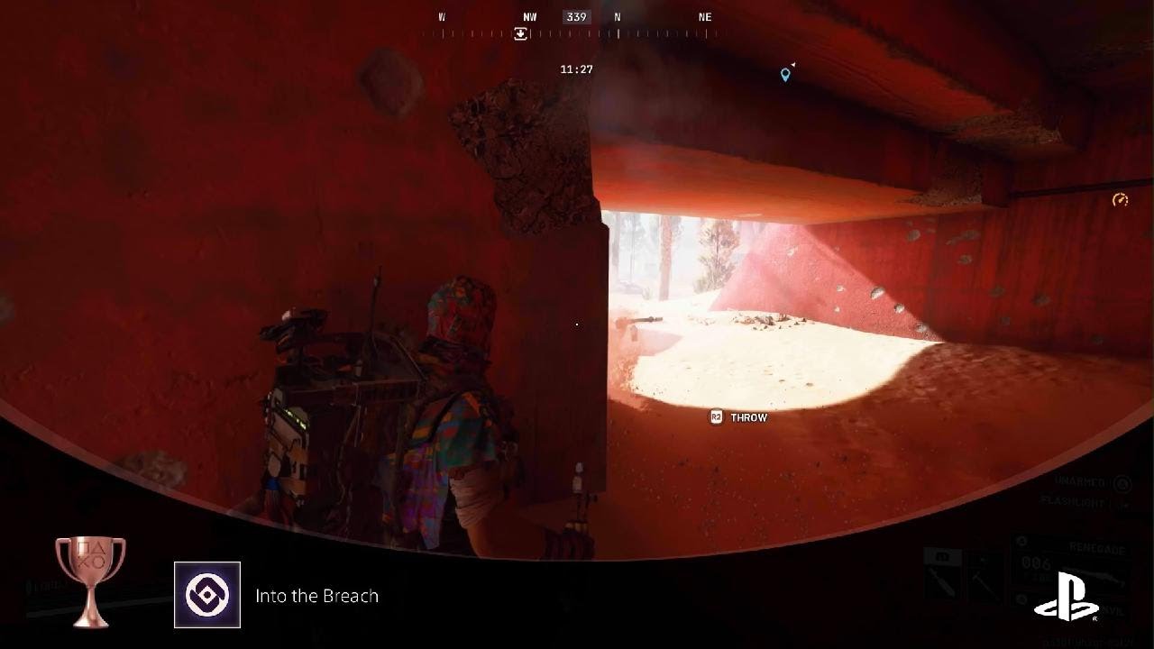 ARC Raiders into the breach trophy ps5 