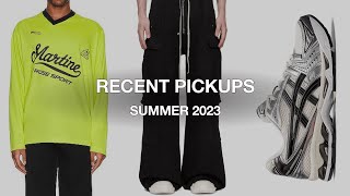 Recent Pickups | Summer 23 (Rick Owens, Martine Rose, Y/Project & More)