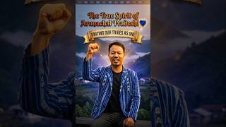 Our beautiful Arunachal Pradesh is built on peace and unity! 🏔️❤️