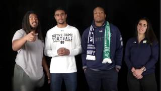 Senior Day Message From Notre Dame Football by Notre Dame Student Government 93 views 8 years ago 30 seconds