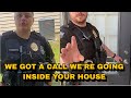 Cops Forced Themselves Into His House Over A Call