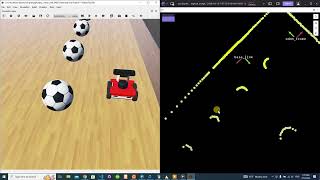 Demo of my ROSBot Way Point Tracker: Project ros2webots