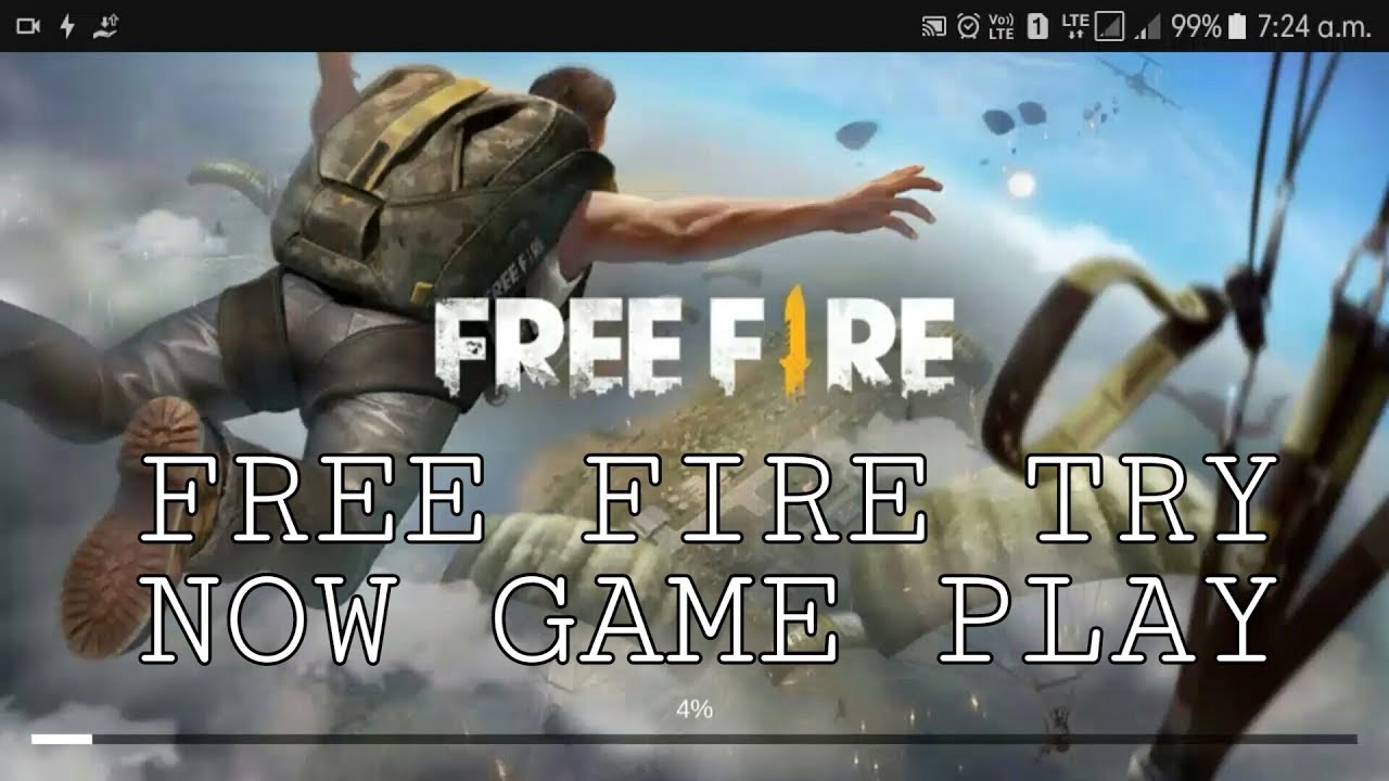 Free fire try now game play - YouTube