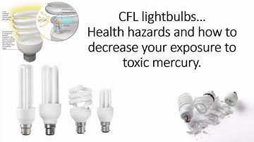 CFL and health hazards. Mercury and UV exposure caused by compact fluorescent lights. How to avoid?