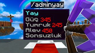 BEDWARS Admin Yayı ile TROLLEDİM !! minecraft sonoyuncu