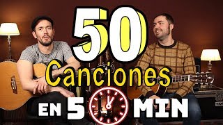 50 Intros De CANCIONES EN 5 MINUTOS chords