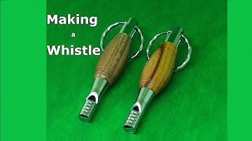 Making a Keychain Whistle
