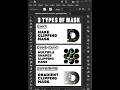 Adobe illustrator Tips - Learn 3 Types of Mask