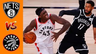 Nets vs Toronto Raptors Full Game Highlights FULL Game Highlight | Game 2 NBA Playoffs - 8\/19\/2020