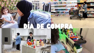 Compra Mercadona quincenal/ya no es alérgica a la leche/ quiere✈️ #familianumerosa #vlogs