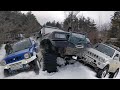 Jimny на заднем приводе и ESCUDO переросток на 5VZ и 38 х колесах  ЗАРУБА