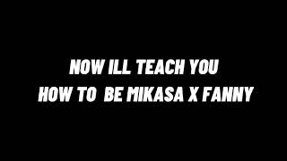 AOT Fanny as Mikasa screenshot 3