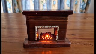 Lighting the fire (and other lights) - for Sunny View Villa Dollshouse by Alison Moore - Arts and Crafts 221 views 10 months ago 8 minutes, 48 seconds