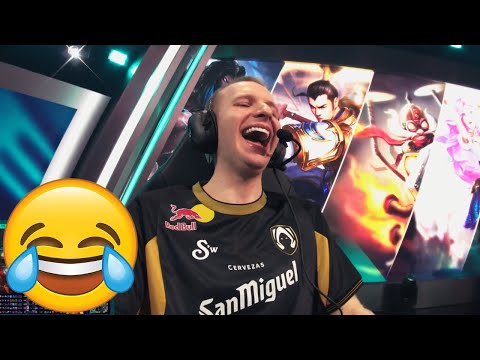 Jankos laughing his ass off