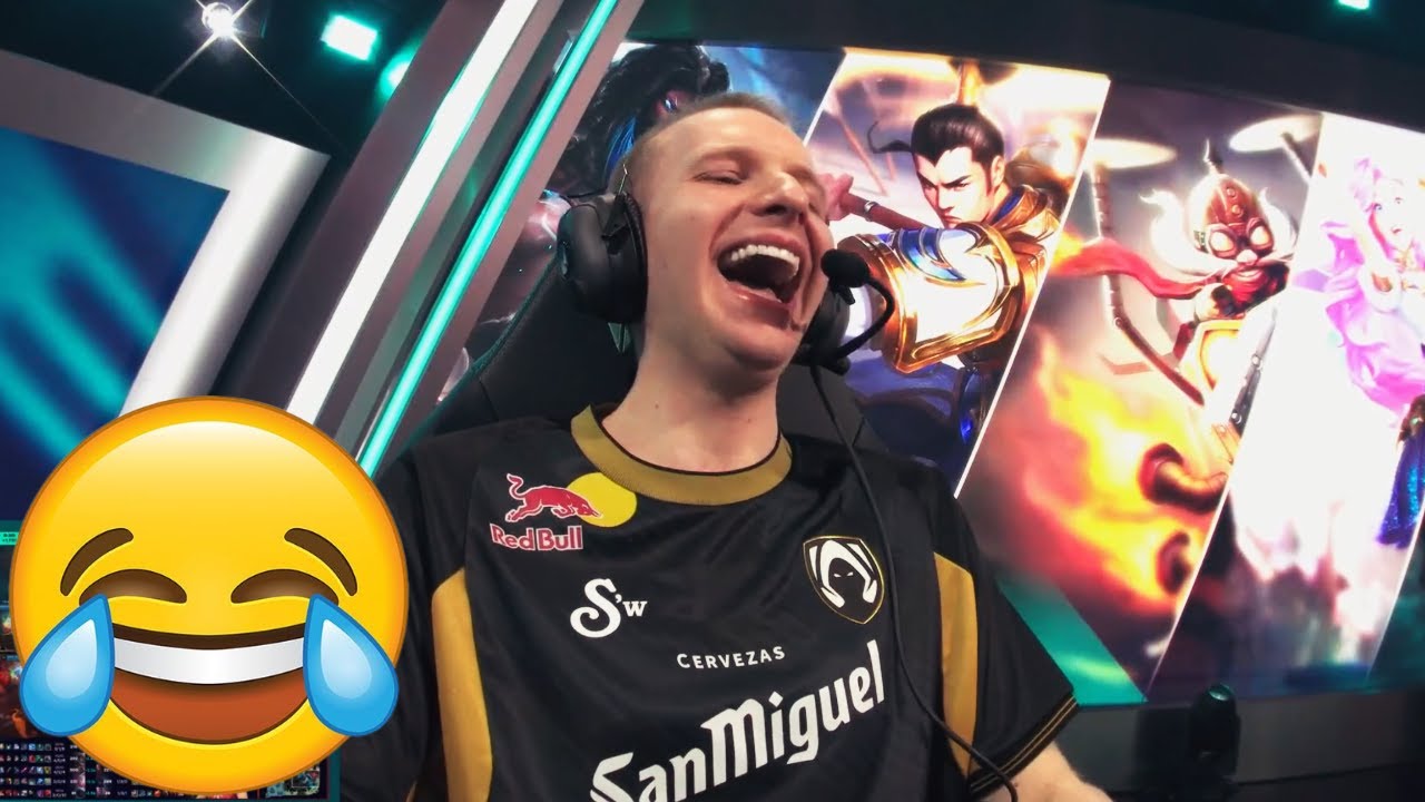 Jankos laughing his ass off