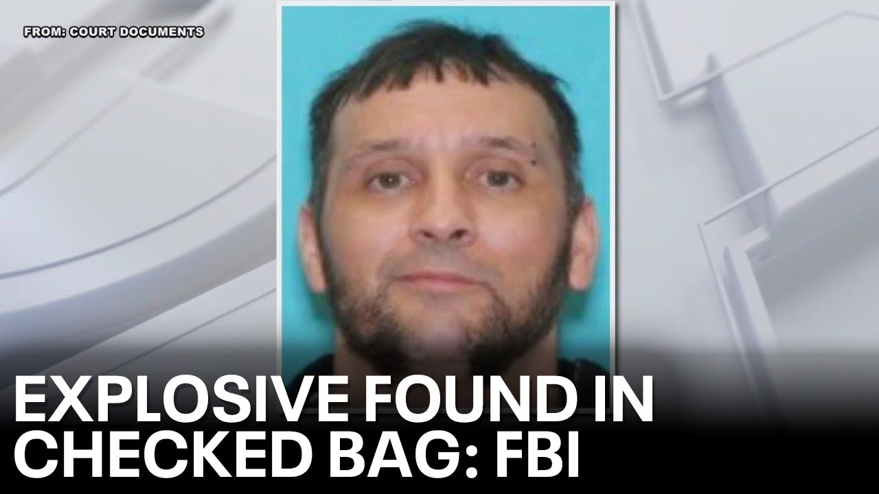 FBI: Explosive found in bag at Pennsylvania airport, man arrested - YouTube