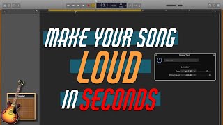 Make Your Mix LOUD in Seconds | 5-Minute GarageBand Expert screenshot 4