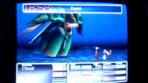 FFVII emerald weapon (part one)