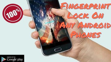 [Hindi] How To Get Finngerprint Lock On Any Android Phones ! 2017 100% Working! No Root !