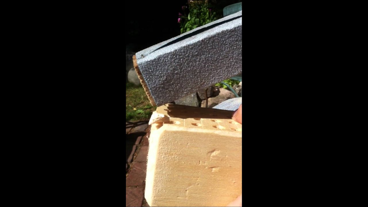 Balsa Wood Sanding