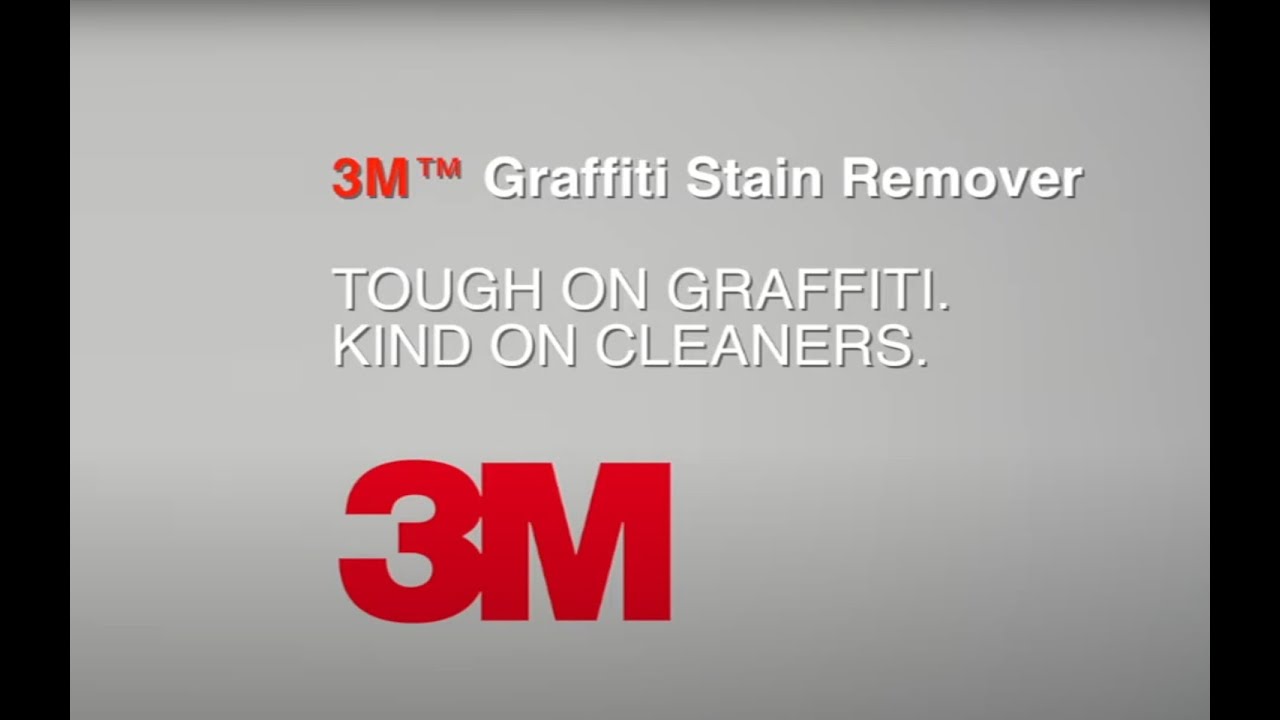 3M Graffiti GR1500 Paint remover for plastic surfaces 