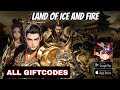 Land of Ice and Fire Gameplay &amp; Giftcodes &amp; Free Recharge - Three Kingdom RPG Game Android