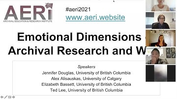 PANEL: Emotional Dimensions of Research and Archival Work