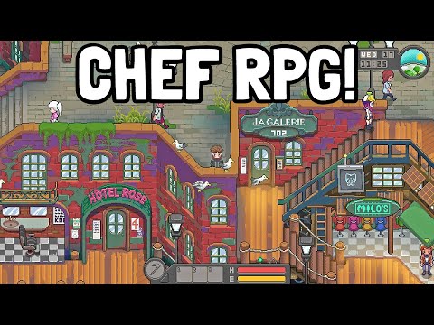 This Cooking Life Sim is The Most Beautiful Pixel Game Ever! 