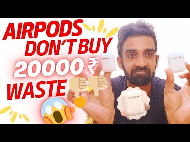 airpods don't buy money waste | 2 airpods first generation not #working #review #airpods #apple 👎🏽