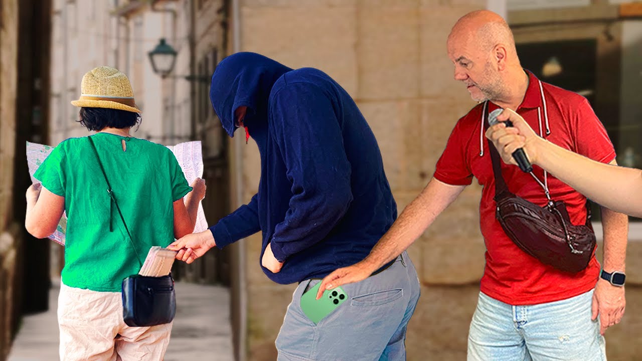 CONTRATÉ un MAGO para ROBAR a CARTERISTAS