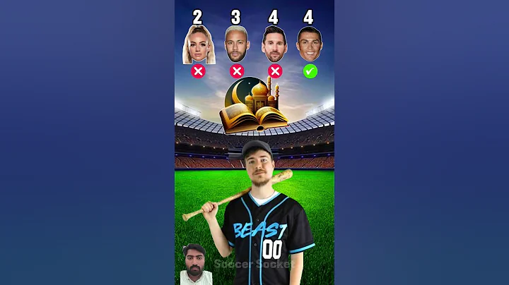 Ronaldo vs Messi vs Neymar vs Alisha Lehmann -MrBeast asks🔥🤩🤩 #messi #ronaldo