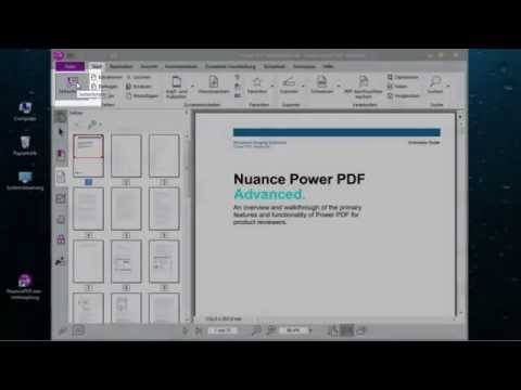 Nuance Video 5 Power PDF - Dokumentzusammenstellung