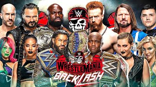 WWE BACKLASH 2021 Updated Match Card || Backlash Match Card Predictions || KZ Empire