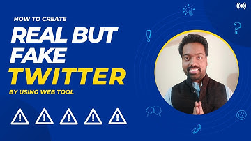 How to Create a Real (But Fake) Twitter Account by using Temp Mail Tool?
