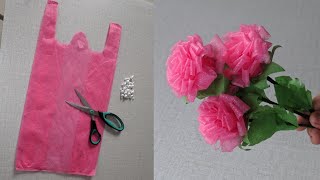 It's so Beautiful. Amazing Hand making Rose flower design trick.Easy Hand making flower design idea