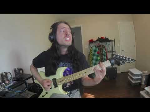 Akercocke - Summon the Antichrist guitar cover