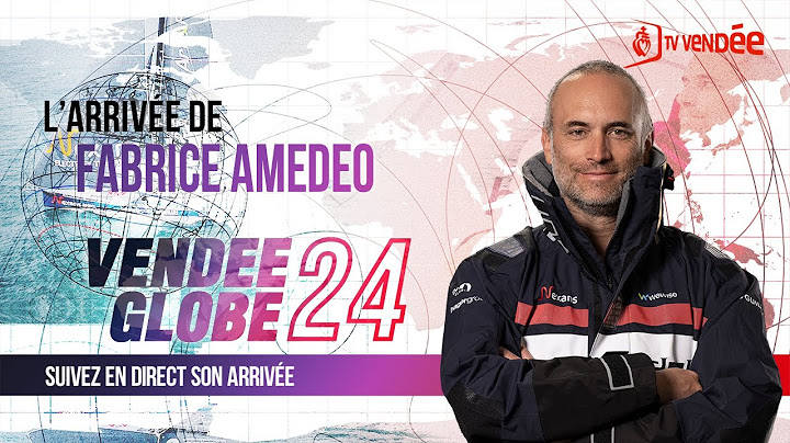 Vendée Globe 2024 : L’arrivée de Fabrice AMÉDEO (Newrest – Art & Fenêtres) en direct !